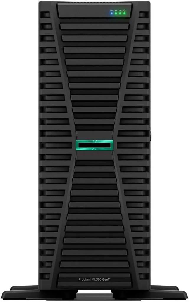 Main image of HPE ProLiant ML350 G11 4U Tower Server 1 x Intel Xeon Silver 4410Y 2 GHz 32 GB RAM Serial Attached SCSI SAS Serial ATA Controller P53564001