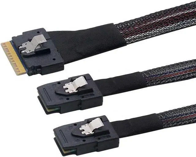 Main image of HPE ProLiant DL36x Gen10 Plus 8SFF SAS/SATA Tri-Mode Cable Kit Model P55882-B21