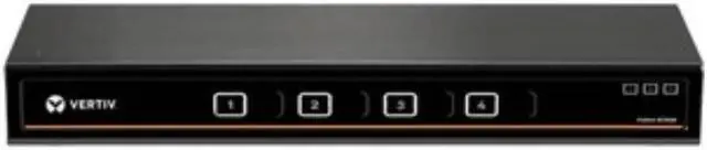 Alt view image 3 of 12 - Vertiv Cybex SC800 Secure KVM| 4 Port Universal DP/H Single Display CAC PP4.0 Secure Desktop KVM Switches | Secure KVM Switch  Single Head NIAP Certified Secure Keyboard 2 to 8 Port Secure