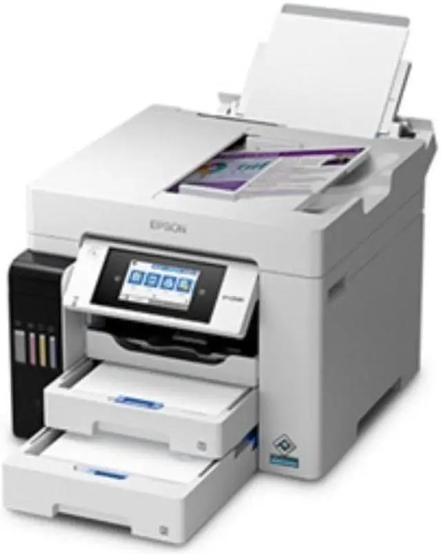 Alt view image 2 of 2 - Epson WorkForce Pro ST-C5500 Wired & Wireless Inkjet Multifunction Printer - Color - Outgoing Fax Only C11CJ28202