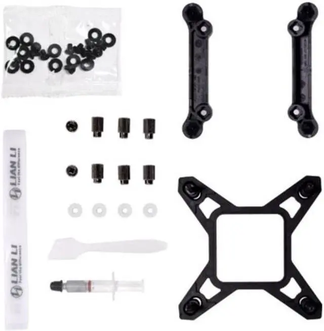 Alt view image 2 of 4 - Lian Li Galahad II LCD - Processor liquid cooling system - top mountable, front mountable, side mountable - Radiator Size: 360 mm - (for: AM4, LGA1200, LGA1700, AM5, LGA115x Socket) - 120 mm - white