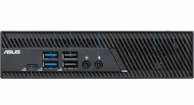 Alt view image 5 of 9 - Asus Desktop Mini PC Intel Core i5 13th Gen i5-13500 8GB RAM DDR5 SDRAM 256GB M.2 PCI Express NVMe 4.0 SSD Color Black Model PB63-SYS582PX1TH