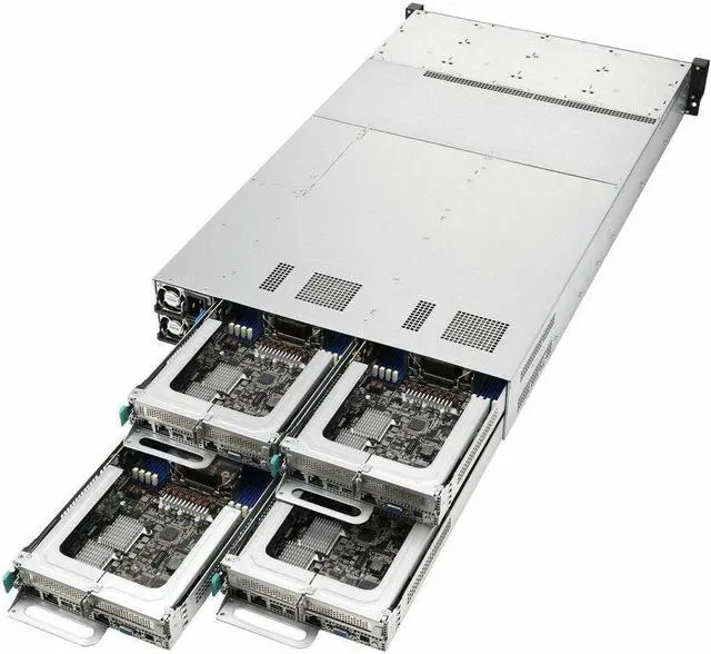 Alt view image 2 of 7 - ASUS RS720Q-E11-RS8U-3WSTEVHS 2U Rackmount Server Barebone 2 x Socket P (LGA 4677) Intel C741 DDR5 4800 RDIMM/RDIMM 3DS