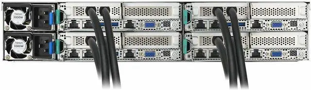 Alt view image 3 of 7 - ASUS RS720Q-E11-RS8U-3WSTEVHS 2U Rackmount Server Barebone 2 x Socket P (LGA 4677) Intel C741 DDR5 4800 RDIMM/RDIMM 3DS