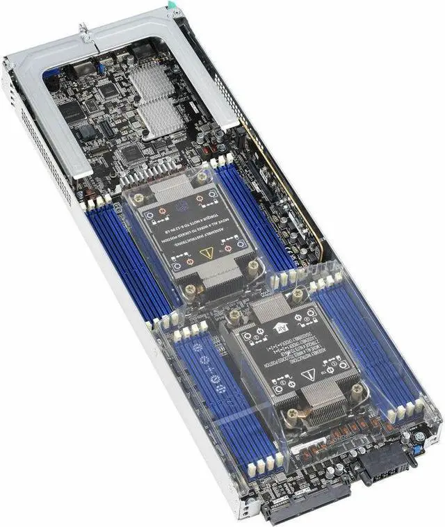 Alt view image 5 of 7 - ASUS RS720Q-E11-RS8U-3WSTEVHS 2U Rackmount Server Barebone 2 x Socket P (LGA 4677) Intel C741 DDR5 4800 RDIMM/RDIMM 3DS