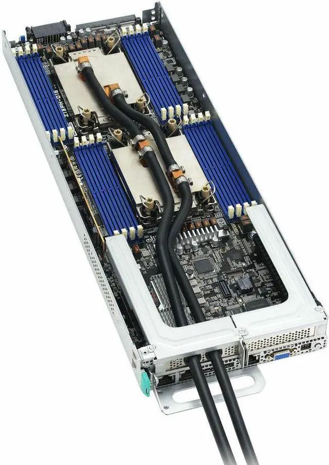Alt view image 4 of 7 - ASUS RS720Q-E11-RS8U-3WSTEVHS 2U Rackmount Server Barebone 2 x Socket P (LGA 4677) Intel C741 DDR5 4800 RDIMM/RDIMM 3DS