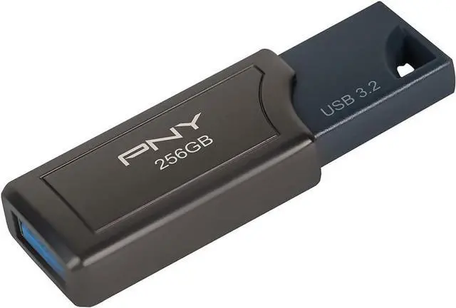 Main image of Pny Technologies PNY PRO Elite V2 USB 3.2 Gen 2 Flash Drive - 256 GB - USB 3.2 (Gen 2) - 600 MB/s Read Speed - 250 MB/s Write Speed - Black - 2 Year Warranty Model P-FD256PROV2-GE