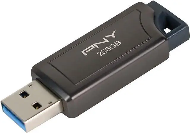 Alt view image 2 of 5 - Pny Technologies PNY PRO Elite V2 USB 3.2 Gen 2 Flash Drive - 256 GB - USB 3.2 (Gen 2) - 600 MB/s Read Speed - 250 MB/s Write Speed - Black - 2 Year Warranty Model P-FD256PROV2-GE