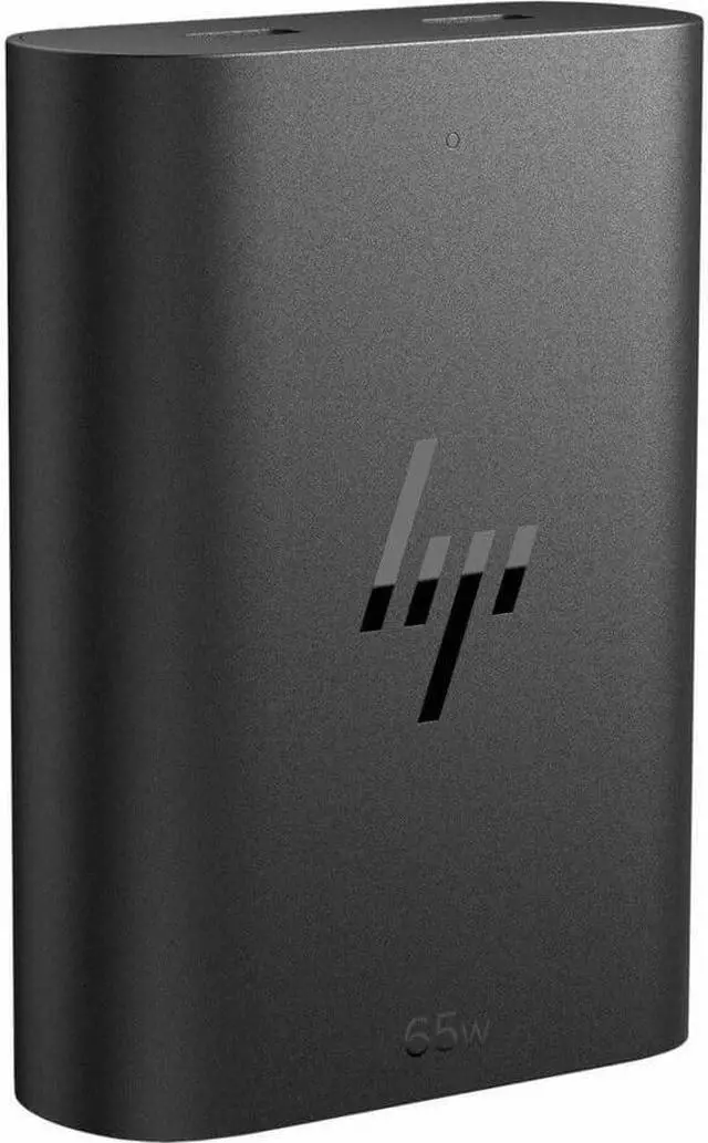 Main image of HP 65W GaN USB-C Laptop Charger Model 600Q8AA#ABA