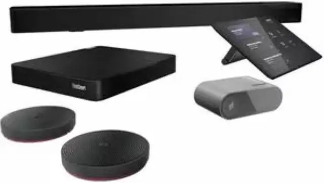 Alt view image 3 of 13 - Lenovo ThinkSmart Core Video Conference Equipment - 1920 x 1080 Video (Live) - Full HD - 1 x Network (RJ-45) - 1 x HDMI In - 2 x HDMI Out - USB - Gigabit Ethernet - Wireless LAN - 11S3000LUS