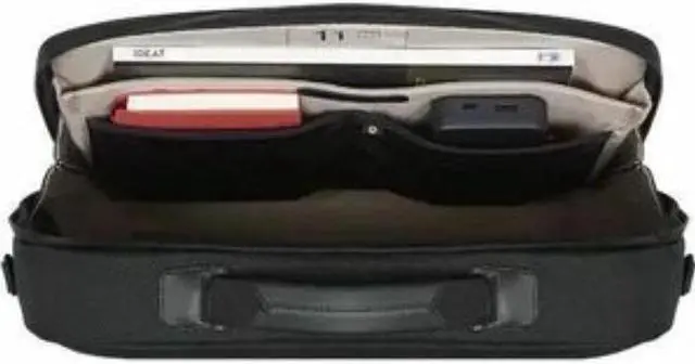Alt view image 3 of 20 - Lenovo Professional Carrying Case (Briefcase) for 14" Notebook, Accessories - Black - Wear Resistant, Tear Resistant, Water Resistant, Water Proof Zipper, Water Proof - Polyethylene Terephthalate (PET