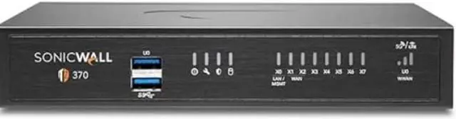 Main image of SonicWall TZ Series (Gen 7) TZ370 - Security Appliance - with 3 years Essential Protection Service Suite  03-SSC-1371