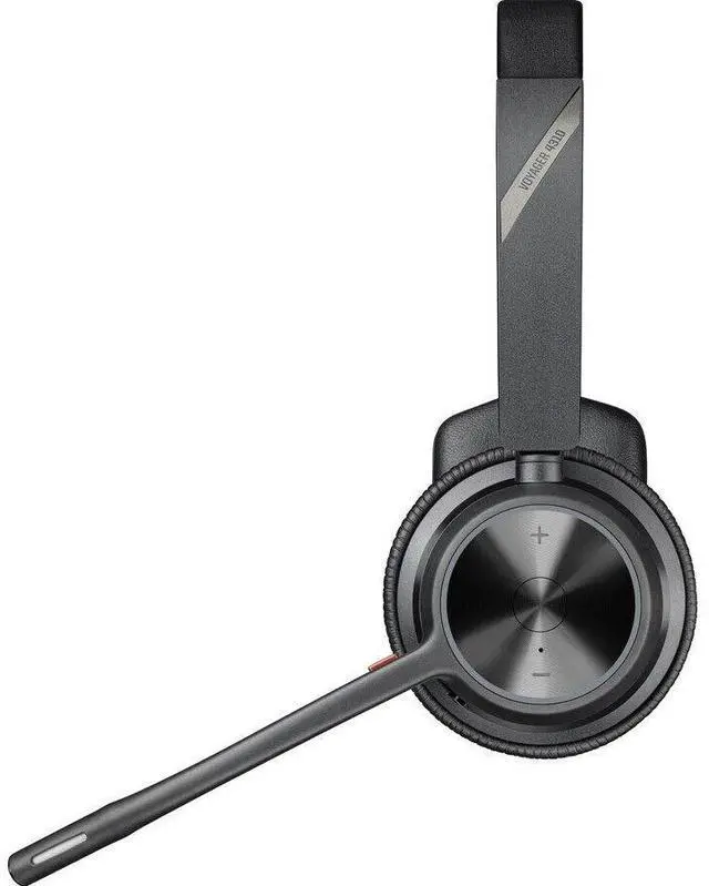 Alt view image 2 of 10 - Hp Poly Headsets Poly Voyager 4310 USB-A Headset Siri, Google Assistant Mono USB Type A Wired/Wireless Bluetooth 298.6 ft Model 76U48AA