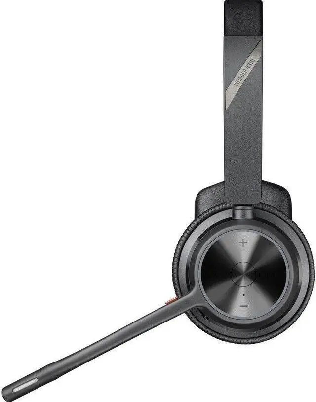 Alt view image 2 of 11 - Hp Poly Headsets Poly Voyager 4320 USB-C Headset Siri, Google Assistant Stereo, Mono USB Type C Wired/Wireless Bluetooth 298.6 ft Model 76U50AA
