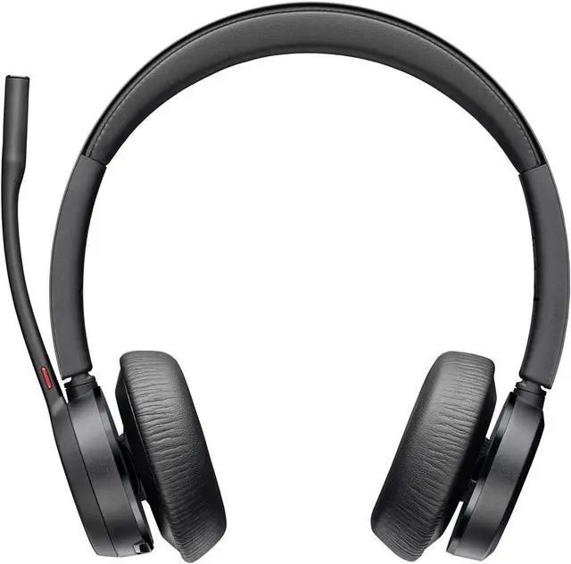 Main image of Hp Poly Headsets Poly Voyager 4320 USB-C Headset Siri, Google Assistant Stereo, Mono USB Type C Wired/Wireless Bluetooth 298.6 ft Model 76U50AA