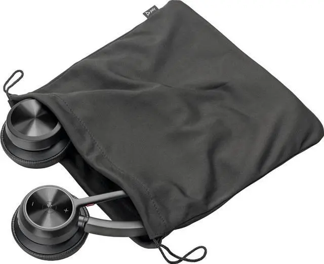 Alt view image 4 of 13 - Hp Poly Voyager 4320 Microsoft Teams Certified USB-C Headset +BT700 dongle Siri, Google Assistant Stereo Wireless Bluetooth 298.6 ft  Model 77Z30AA