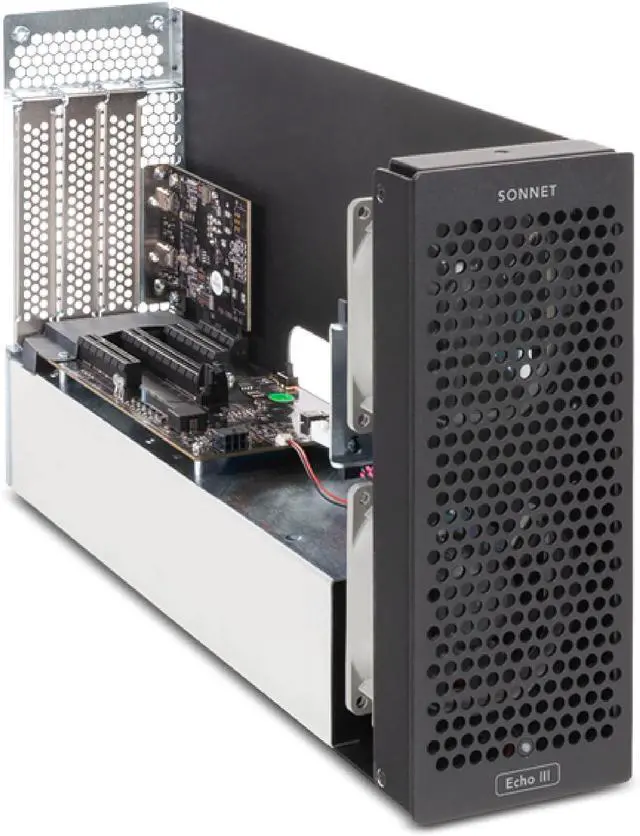 Alt view image 4 of 7 - Sonnet Technologies Sonnet DuoModo xMac mini/Echo III Rackmount System (Pre-configured System) - For Desktop Model DM-ZM-E3-R