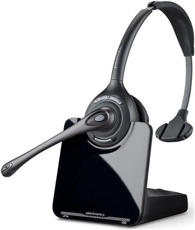 Main image of Hp Poly Headsets CS510 XD Extra Density Headset TAA Mono Wireless DECT 351ft On-ear, Over-the-head Monaural Supra-aural Noise Canceling Black Model 7E2J8AA