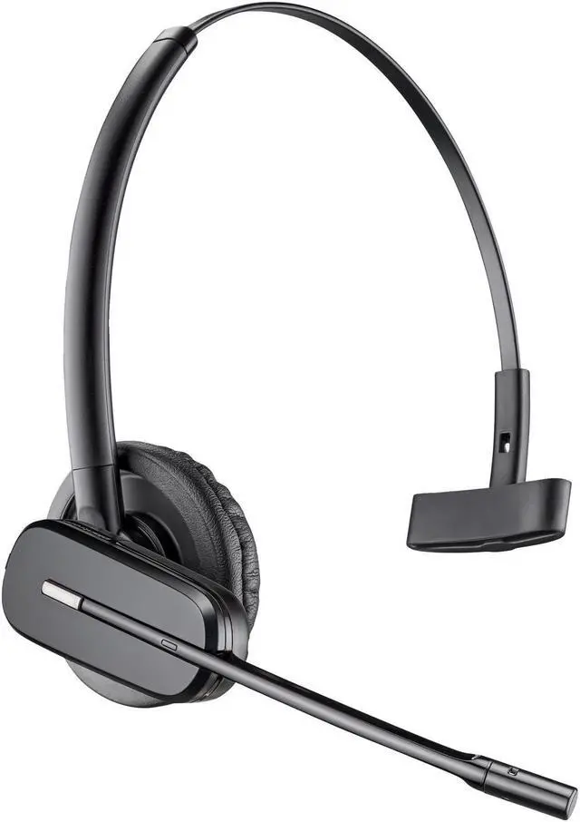 Alt view image 2 of 15 - Hp Poly Headsets CS545 XD Extra Density Headset TAA Mono Wireless DECT On-ear Monaural In-ear Black Model 7E2K0AA#ABA