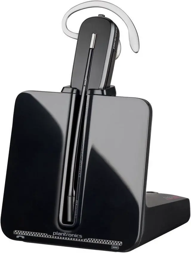 Main image of Hp Poly Headsets CS545 XD Extra Density Headset TAA Mono Wireless DECT On-ear Monaural In-ear Black Model 7E2K0AA#ABA