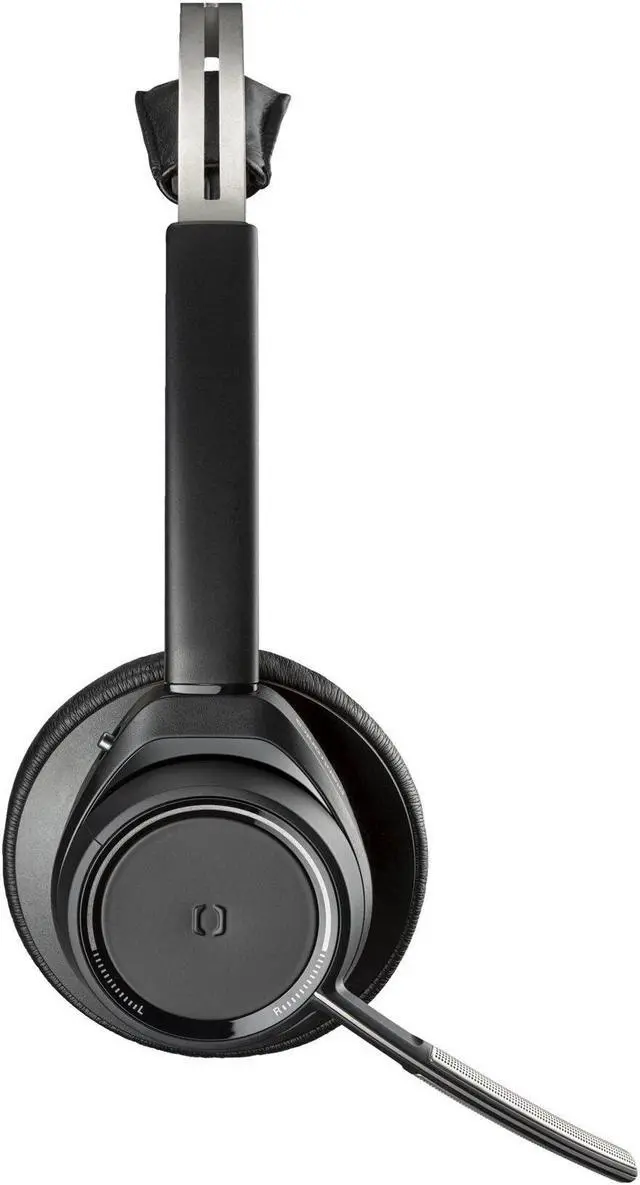 Alt view image 4 of 7 - Hp Poly Headsets Voyager Focus B825-M Headset Microsoft Teams Certification Stereo USB Type A Wired/Wireless - Bluetooth Model 7F0J2AA