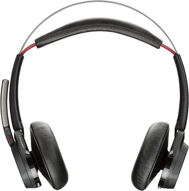 Alt view image 6 of 7 - Hp Poly Headsets Voyager Focus B825-M Headset Microsoft Teams Certification Stereo USB Type A Wired/Wireless - Bluetooth Model 7F0J2AA