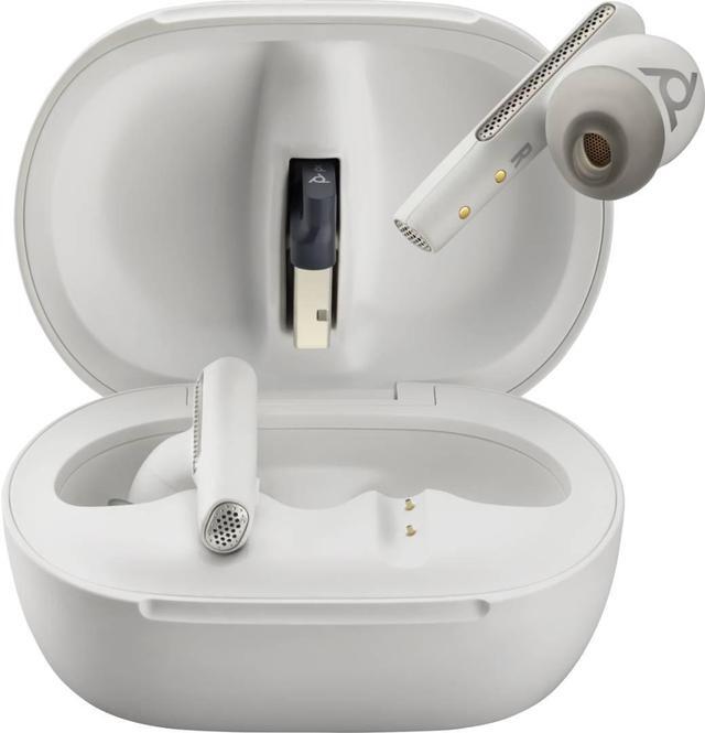 Main image of HP Poly True Wireless Earbuds For Work And Life Stereo, Mono True Wireless Bluetooth 98.4 ft 20kHz Earbud Binaural In-ear Noise Canceling White Sand Model 7Y8G6AA
