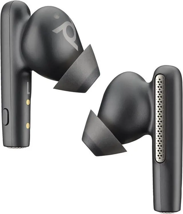 Main image of HP Poly Voyager Free 60 UC M Carbon Black Earbuds +BT700 USB-A Adapter +Basic Charge Case (7Y8L7AA)