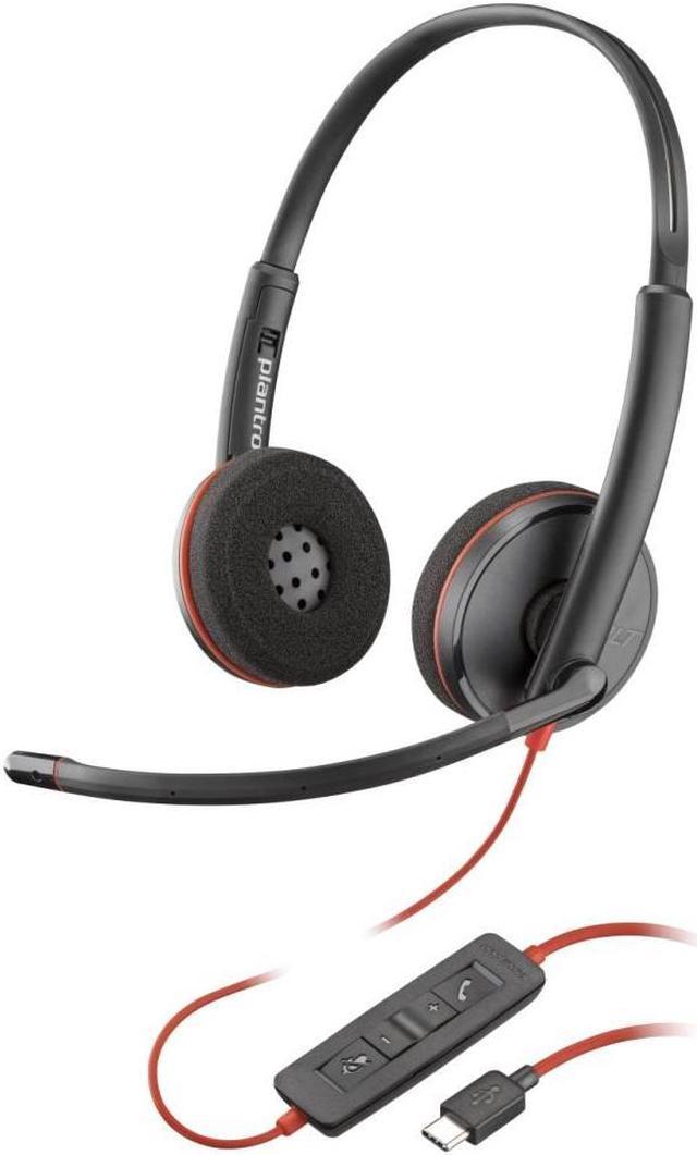 HP Poly Blackwire 8225 Microsoft Teams Certified USB-C Headset Model  772K5AA - Newegg.com