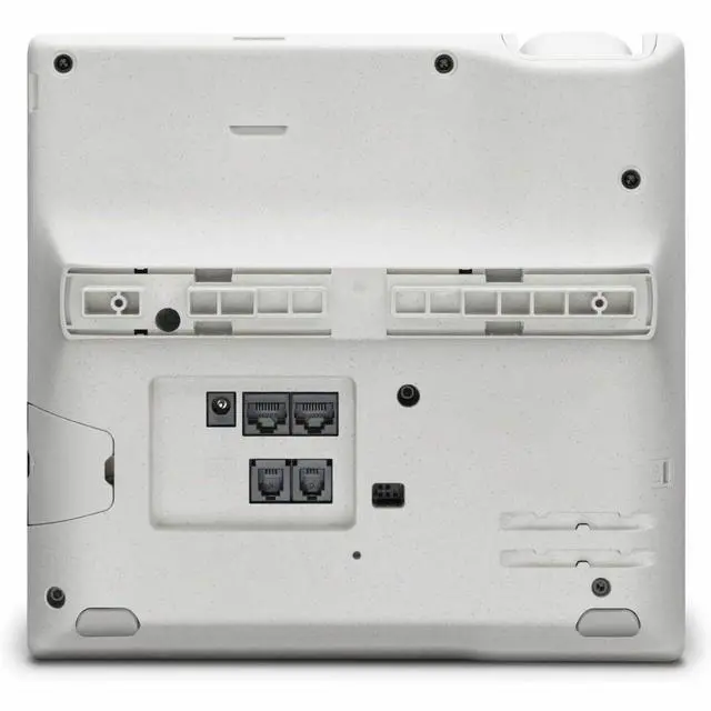 Alt view image 4 of 16 - HP Poly Edge IP Phone Corded Corded Desktop 14x Total Line VoIP 2x Network RJ-45 PoE Ports Model 82M93AA