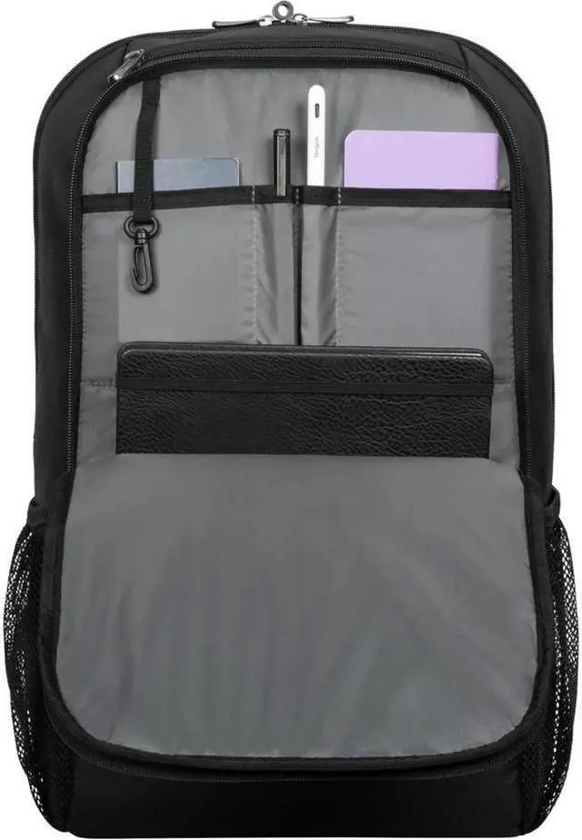 Alt view image 4 of 13 - Targus Classic Carrying Case Backpack for 17" to 17.3" Notebook, Smartphone, Accessories Black
