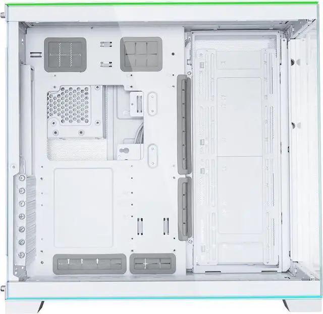 Alt view image 3 of 7 - LIAN LI O11DERGBW O11 EVO RGB White Aluminum / Steel / Tempered Glass ATX Mid Tower Computer Case Model O11DERGBW.US