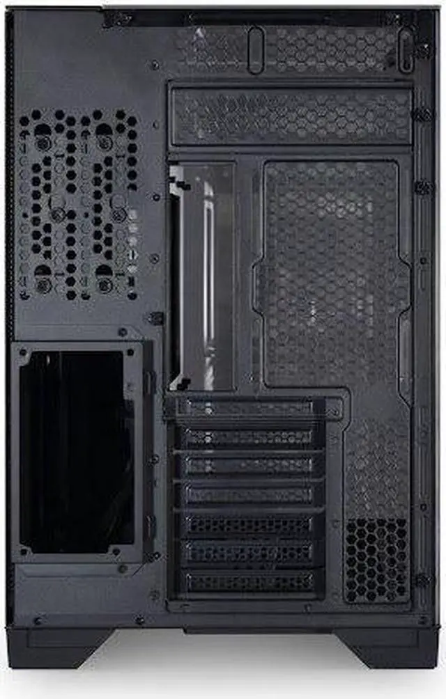 Alt view image 2 of 5 - Lian Li O11 Vision Chrome Aluminum/Steel/Mirror Tempered Glass ATX Mid Tower Computer Case - Chrome - Model  O11VC.US
