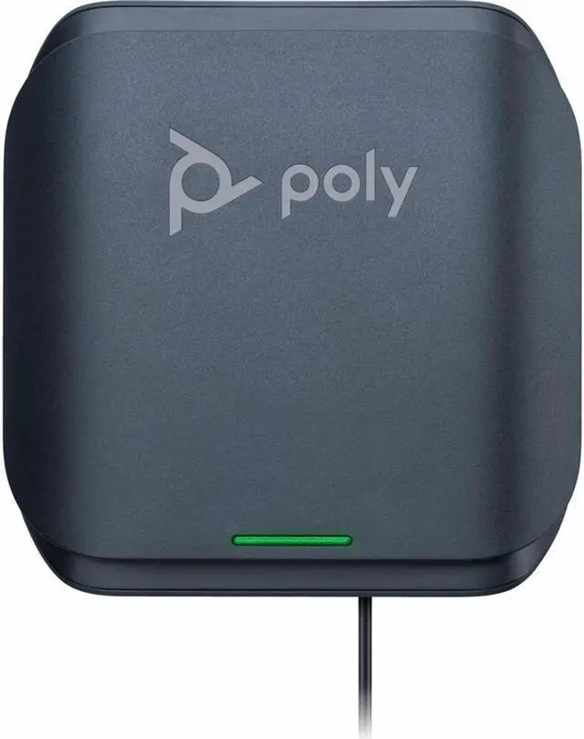 Main image of HP Poly ROVE B4 DECT Base Station DECT 984.25 ft Range 8 x Handset Supported 30 Simultaneous Calls Model 84H78AA#ABA