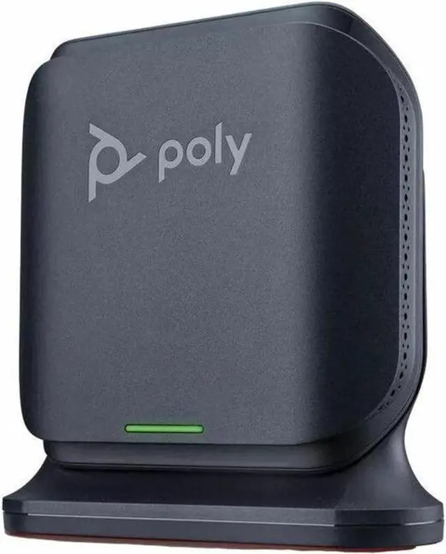 Alt view image 2 of 3 - HP Poly ROVE B4 DECT Base Station DECT 984.25 ft Range 8 x Handset Supported 30 Simultaneous Calls Model 84H78AA#ABA