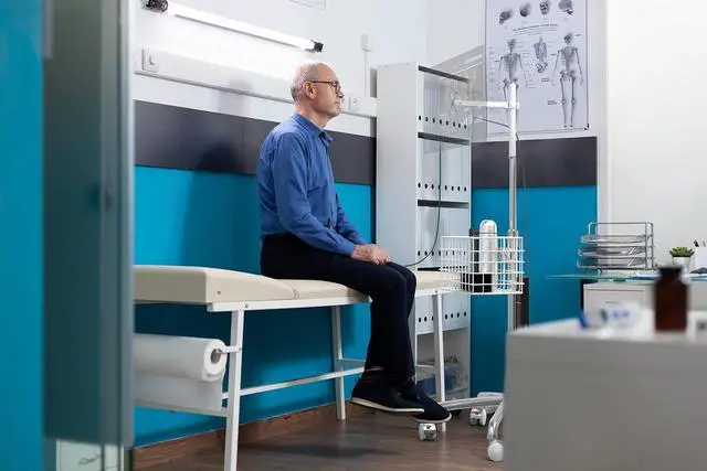 Alt view image 2 of 2 - CTA Medical Cart Rolling Floor Stand Base and Pole with 5 Swivel Casters, Basket, Articulating Arm, and Power Strip Holder Model ADD-MCRFS