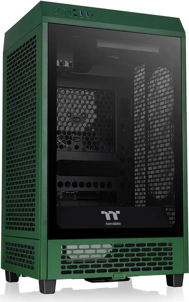 Main image of Thermaltake The Tower 200 Racing Green Mini Chassis - CA-1X9-00SCWN-00
