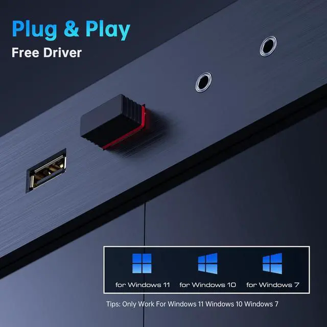 Alt view image 4 of 7 - EDUP 802.11ax Nano USB WiFi 6 Adapter for PC, EDUP 2.4G 300Mbps Wireless Mini USB WiFi-Adapter for Laptop Desktop PC, Travel Size Driver-Free USB WiFi Dongle, Support Windows 11/10/7 - EP-AX300