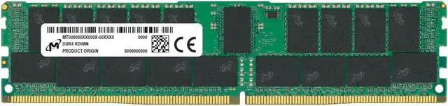 Main image of Micron 16GB DDR4 SDRAM Server Memory Model (MTA18ASF2G72PZ-3G2E2R)