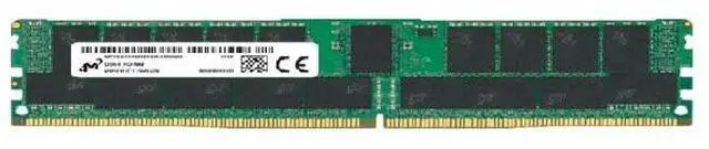 Main image of Micron 16GB 3200 MHz PC4-25600 DDR4 CL22 1.2 V registered ECC Model (MTA18ASF2G72PDZ-3G2E1R)