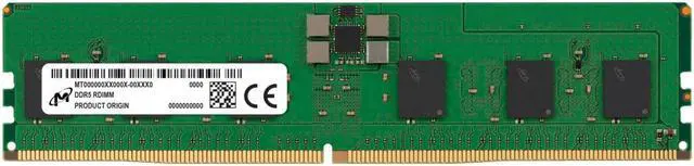 Main image of Micron 24GB DIMM 288-pin 5600 MHz / PC5-44800 CL46 registered Model (MTC10F108YS1RC56BB1R)