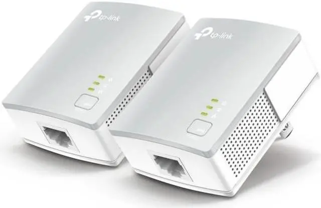 Main image of TP-LINK TL-PA4010KIT Rev 3 - AV600 Powerline Ethernet Adapter -The HomePlug AV2 standard creates high-speed data transfer rates of up to 600Mbps to support all your online activities.
