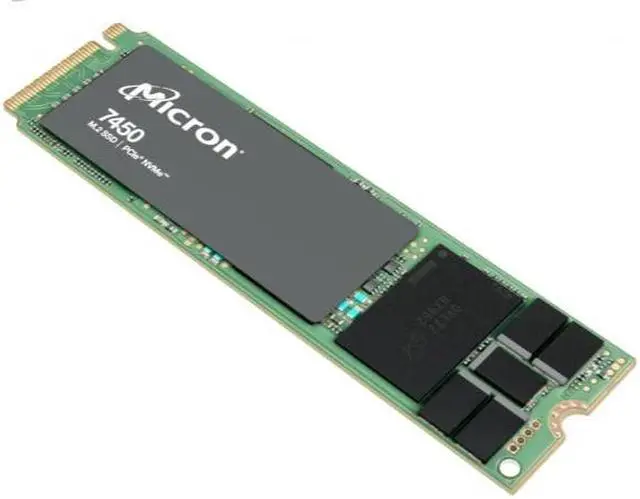 Alt view image 2 of 5 - Micron 7450 MAX internal SSD Enterprise Mixed Use 800GB M.2 2280 PCIe 4.0 x4 Model MTFDKBA800TFS-1BC1ZABYYR
