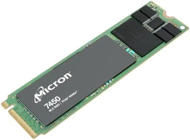 Alt view image 3 of 5 - Micron 7450 MAX internal SSD Enterprise Mixed Use 800GB M.2 2280 PCIe 4.0 x4 Model MTFDKBA800TFS-1BC1ZABYYR