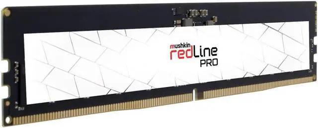 Alt view image 2 of 3 - Mushkin 16GB DDR5 UDIMM PC5-5600 ECC 1Rx8 1.1V Redline Pro Model MRP5E560LKKD16G18