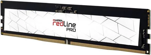Alt view image 3 of 3 - Mushkin 16GB DDR5 UDIMM PC5-5600 ECC 1Rx8 1.1V Redline Pro Model MRP5E560LKKD16G18