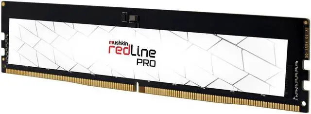 Alt view image 2 of 2 - Mushkin 32GB DDR5 UDIMM PC5-4800 ECC 2Rx8 40-39-39 1.1V Redline Pro Model MRP5E480FGGD32G28