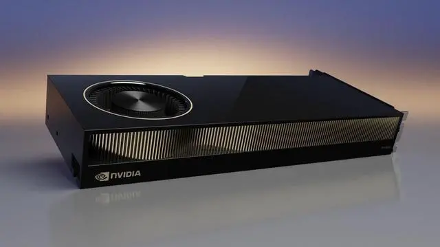Main image of PNY NVIDIA RTX 6000 Ada Graphics card  NVIDIA RTX 6000 Ada 48 GB GDDR6 PCIe 4.0 x16 4 x DisplayPort Model VCNRTX6KADAOVE-PB