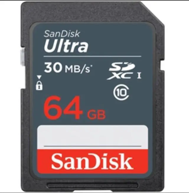 Main image of SanDisk Ultra 64 GB Class 10/UHS-I U1 SDXC SDSDUNB064GAN6IN