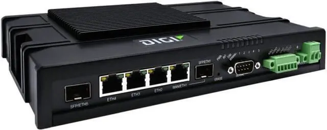 Main image of Digi International 5g With Lte Cat 19 And 3g Fallback Quad Ethernet Dual Sfp R-232/422/ Model IX40-05